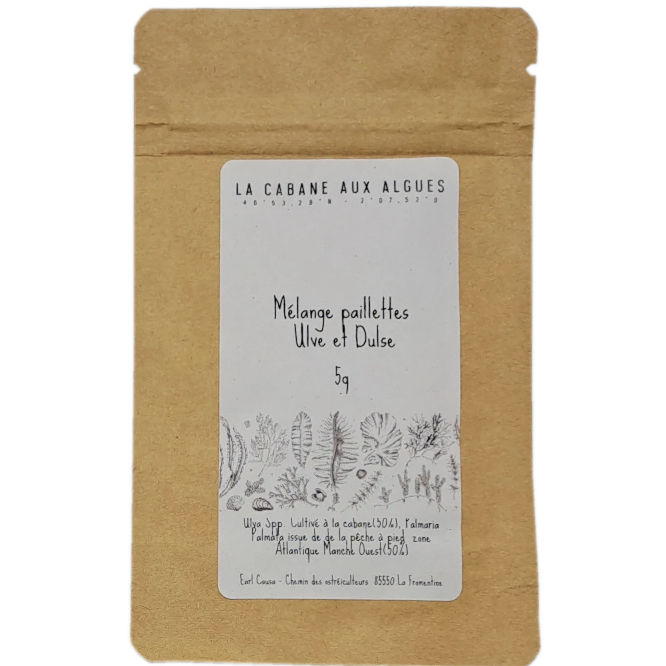 Mélange paillettes Ulve et Dulse