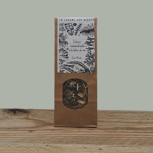 Infusion reminéralisante Menthe poivrée - Ortie - Laitue de mer