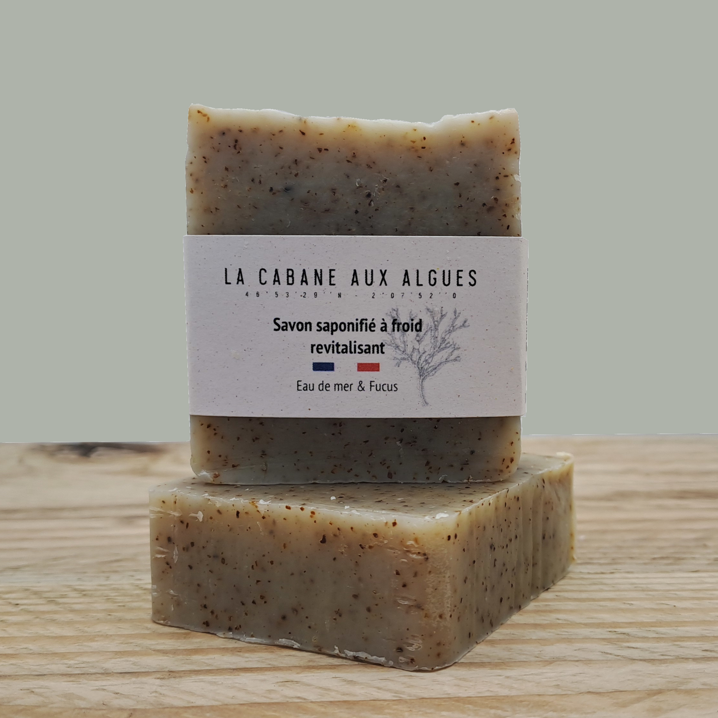 Savon revitalisant à l'eau de mer et au Fucus Vesiculosus