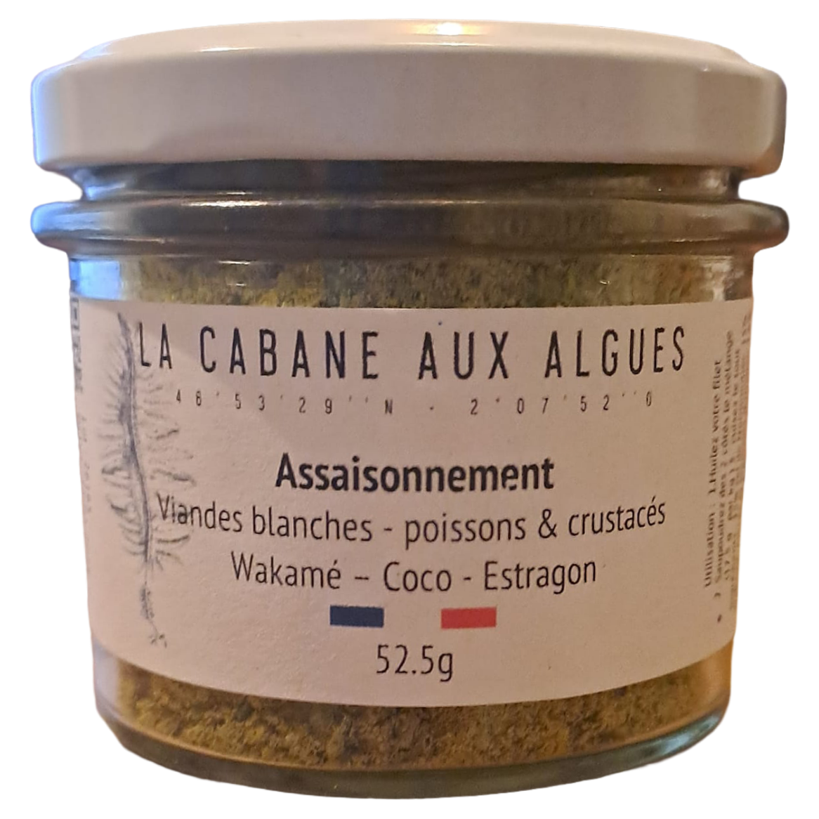 Assaisonnement wakamé coco estragon