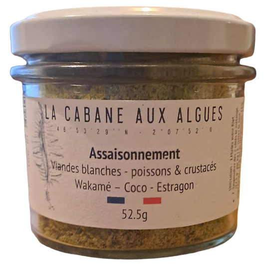 Assaisonnement wakamé coco estragon